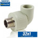 Угол с наружной резьбой Wavin D32x1"